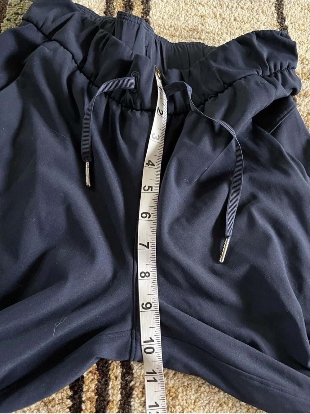 Lululemon On The Fly Joggers Blue Womens Size 2 Activewear Athleisure Athletic